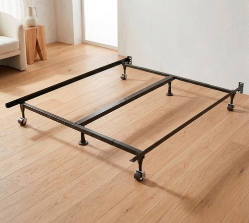 KEYSTONE Plus Bed Frame with Center Support & Rollers