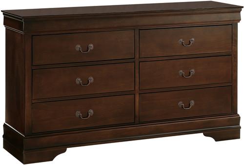 NIMES Dark Brown 58.3" Wide Dresser