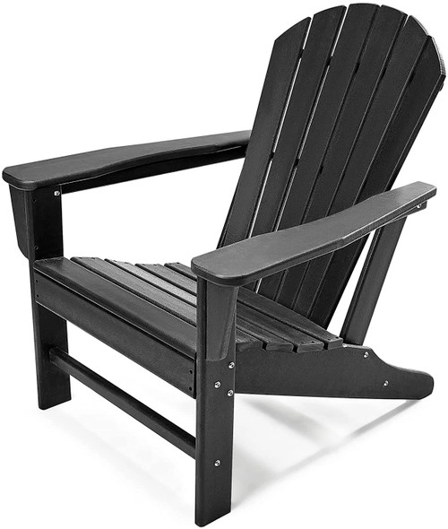 CHAMPLAIN Black 32" Wide Adirondack Chair