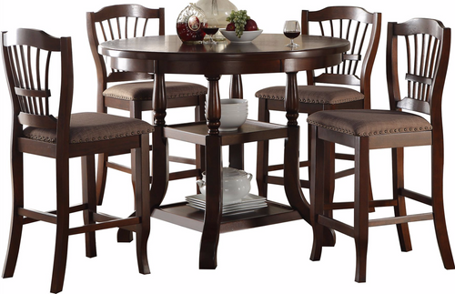 Scarlett 5 Piece Counter Height Set