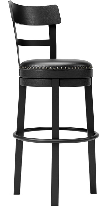 LAKESHORE Black 20" Wide Barstool