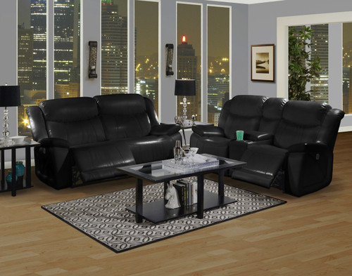 GRETA Black Livingroom Set