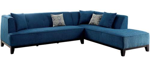 Marianna Teal Sectional 