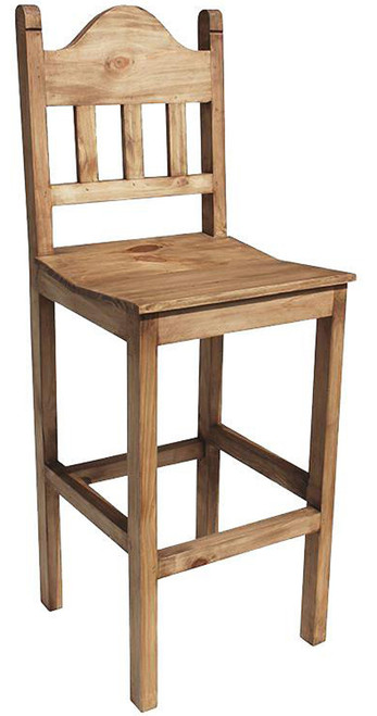 RUSTIC 30" Barstool With No Star