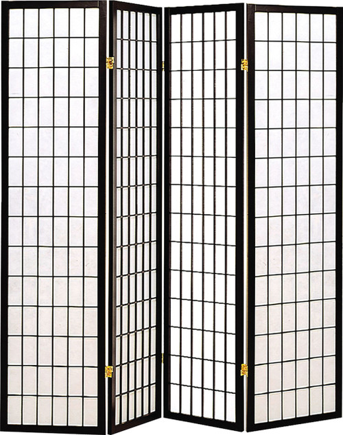 SAMSON Black Four-Panel Divider