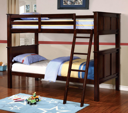 Jayce Dark Walnut Twin/Twin Bunkbed