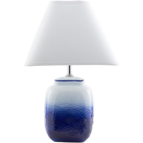 Leia Blue White Table Lamp Cb Furniture