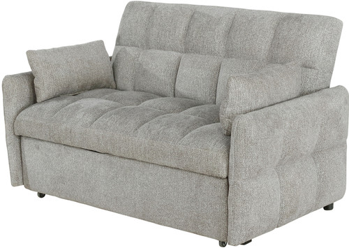SEYCHELLE Beige 59" Wide Sleeper Sofa