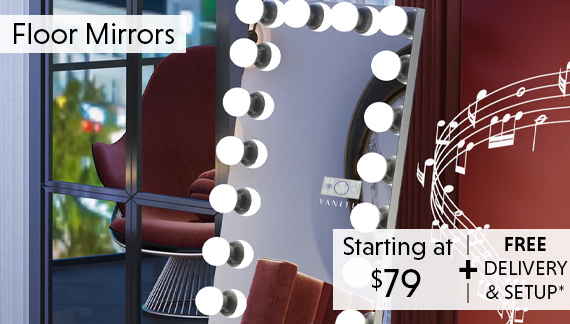 Floor Mirrors: Starting at $79 with FREE Delivery*