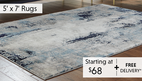 5x7 Rugs Starting at $68 with FREE Delivery*