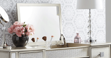 Lift-Up Mirror Vanity Sets