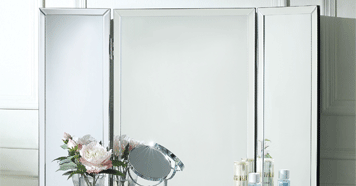 Tri-Fold Mirror Vanity Sets