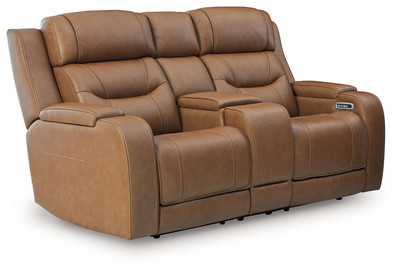 Knightington - Power Reclining Loveseat With Audio Seating - CB Furniture