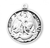 Sterling Silver Saint Michael Medal