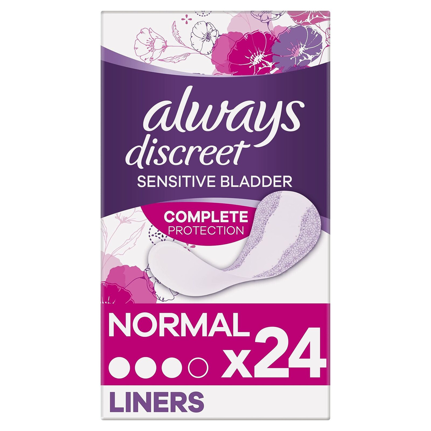 Liners – Moderate Absorbency