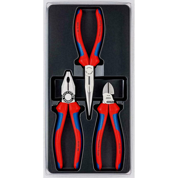 Knipex Assembly Pack - Set of Three Plier Set 00 20 11