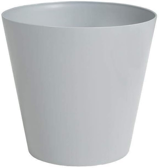 Whatmore Studio Round Planter Pot Plant Cover Cool Grey 21cm
