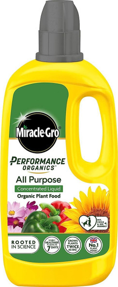 Miracle-Gro Performance All Purpose Concentrated Liquid Organic Plant Food 800ml