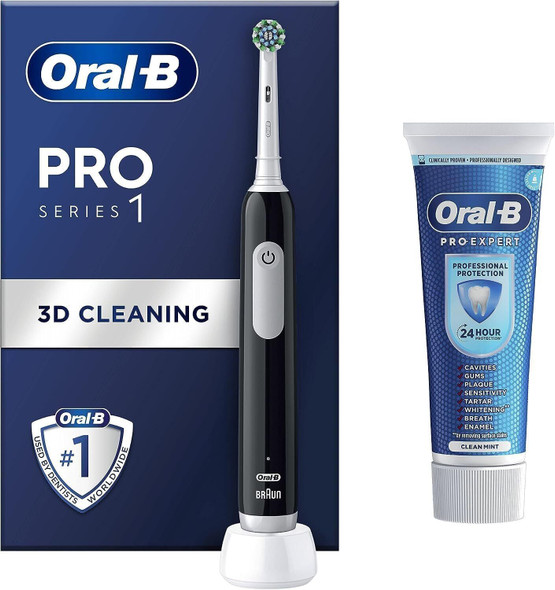 Oral-B Pro Series 1 Electric Toothbrush With 3D Cleaning Sensi Cleaning Mode