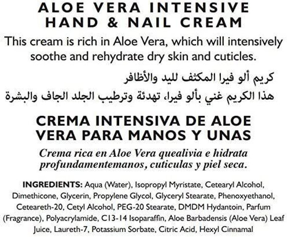 Cyclax Nature Pure Aloe Vera Hand & Nail Cream 75ml