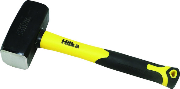 Hilka 54500040 2 Kg Pro Craft Club Hammer Fiber Glass Shaft , Black