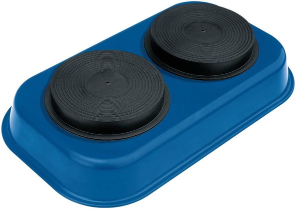 Draper Large Magnetic Parts Tray Storage for Nuts, Bolts & Screws, Blue