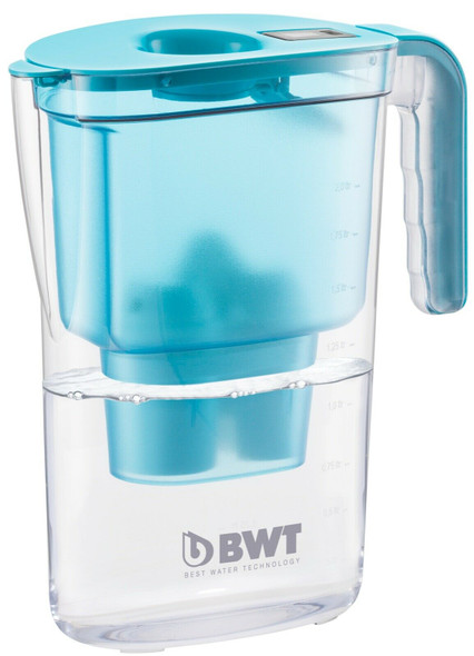 BWT Vida Petrol Water Filter 2.6 L | Filter with 1 Magnesium Filter Cartridge | Water Filter Drinking Water | For Food & Drinks | Filters Limescale, Chlorine, Lead & Copper