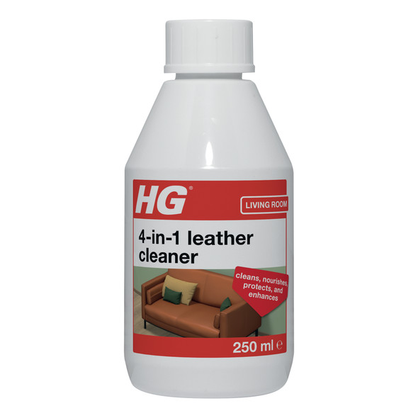 HG HAGESAN 4 IN 1 FOR LEATHER CLEANER RESTORER