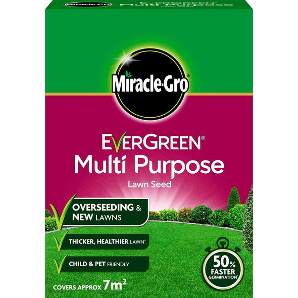 Miracle-Gro EverGreen Multi Purpose Lawn Seed 210 g - 7m2