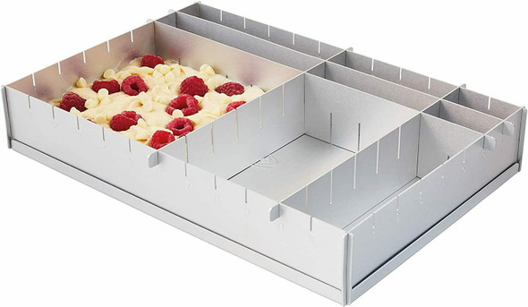 Tala 10A21459 Battenberg Battenburg Cake Pan, Commercial Weight Anodised