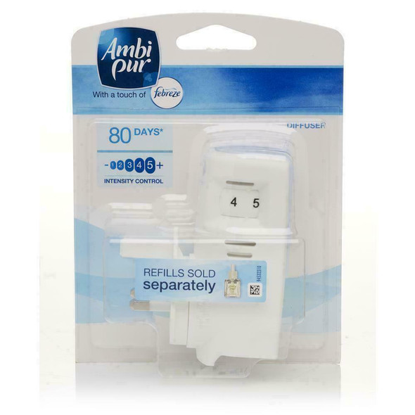 2 x Ambi Pur Home Air Freshener Plug-In Scent Diffuser, UK Mains Electric Socket