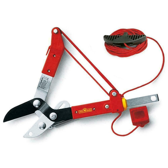 Wolf-Garten Multi-Change® Anvil Tree Lopper Cutter Pruner Tool, 4:1 Pully System