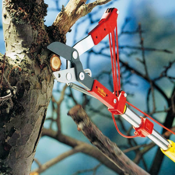Wolf-Garten Multi-Change® Anvil Tree Lopper Cutter Pruner Tool, 4:1 Pully System