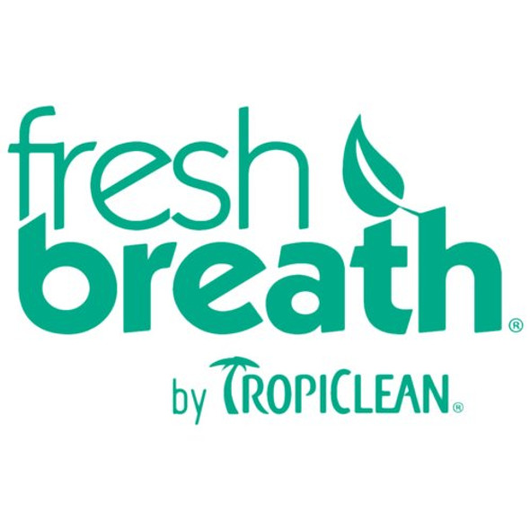 TropiClean Fresh Breath Dental Health Solution for Dogs Additive for Water 473ml
