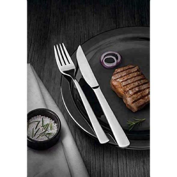 Tramontina Steak Cutlery Set Stainless Steel, 8 Piece, Serves 4, Dishwasher Safe
