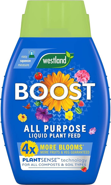 Westland Boost All Purpose Liquid Plant Food 1L with a Thank You Sticker