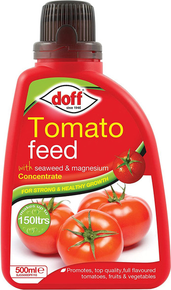 Doff Tomato Plant Feed Fertiliser Concentrate with Seaweed & Magnesium 500ml