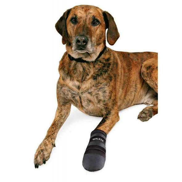 Trixie Walker Care Protective Boots, XL, Black (German Shepherd)