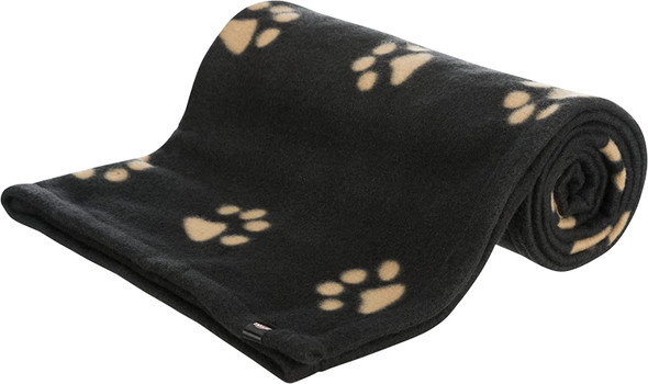 Trixie Barney Fleece Blanket - 150 x 100cm Black/Grey