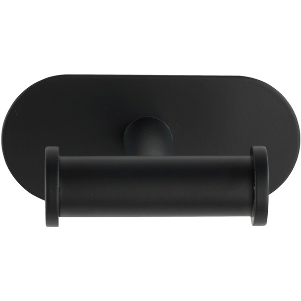 Wenko Turbo-Loc Duo Orea Wall Hook Matt Black with No Drilling Required Double Hooks for Handy Storage of Towels High-Quality Stainless Steel Matte Black 10 x 4.5 x 6.5 cm