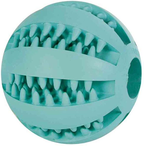 Trixie Denta Fun Natural Rubber Mint Flavour Baseball, 7 cm