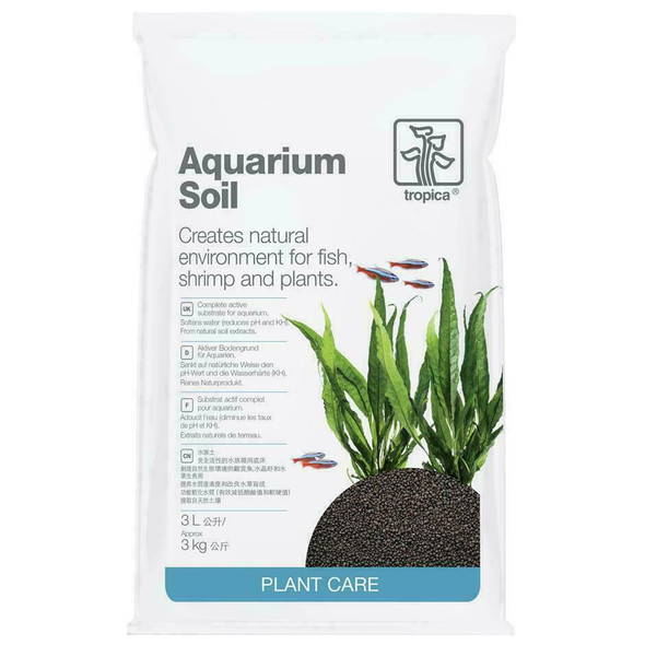 Tropica Plant Growth Aquarium Health Soil Substrate, 3 Litre