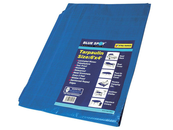 Blue Spot 45921 6 x 4ft Tarpaulin