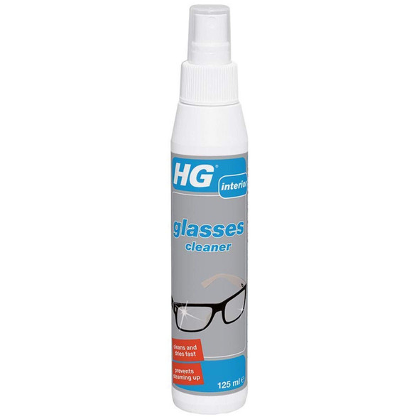 HG 3 x Glasses Cleaner 125 ml - always clean glasses and sunglasses!