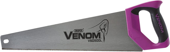 Draper 66125 Venom Double Ground 14PPI Laminate Saw, 500 mm Blade