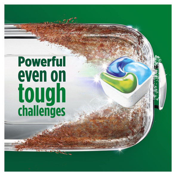Fairy Platinum All In One Dishwasher Tablets, Regular, 51 Tablets, For Tough Challenges, Even Cleans Greasy Filters