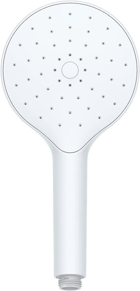 Wenko White Shower Head with Automatic Cleaning Plastic ABS, 12 cm