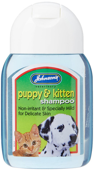 Shopping Sky Johnsons Puppy & Kitten Non-Irritant Wash Bath Shampoo Treatment Delicate Skin