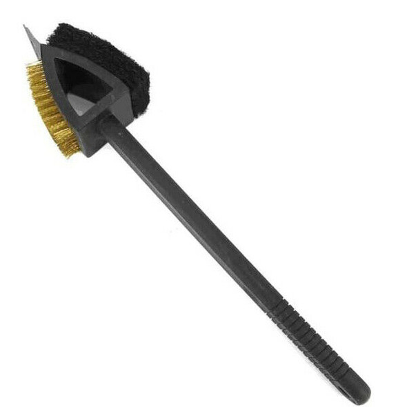 Landmann 10900 Long Handled 3-in-1 Barbecue Grill Brush