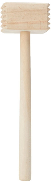 Chef Aid 1E+36 Wooden Meat Mallet , Beige